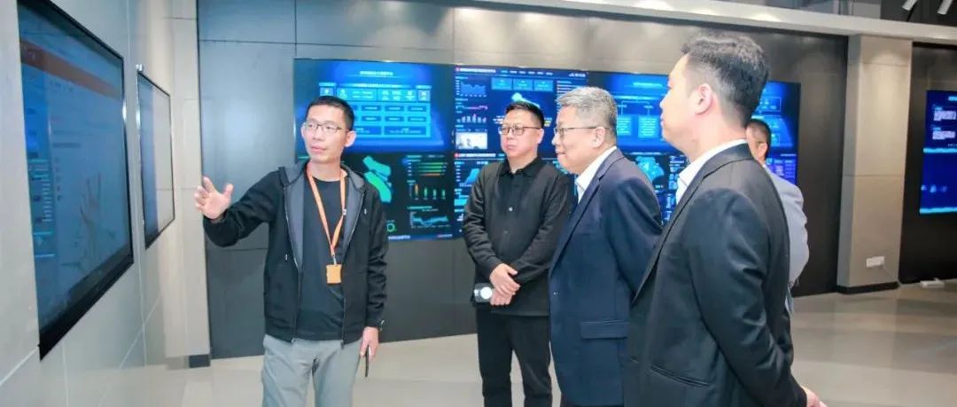 上海人工智能研究院一行到访ku娱乐科技参观调研